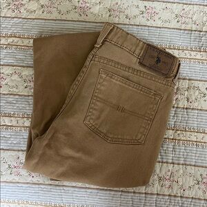 U.S. Polo Assn. Kids' Tan Casual Pants